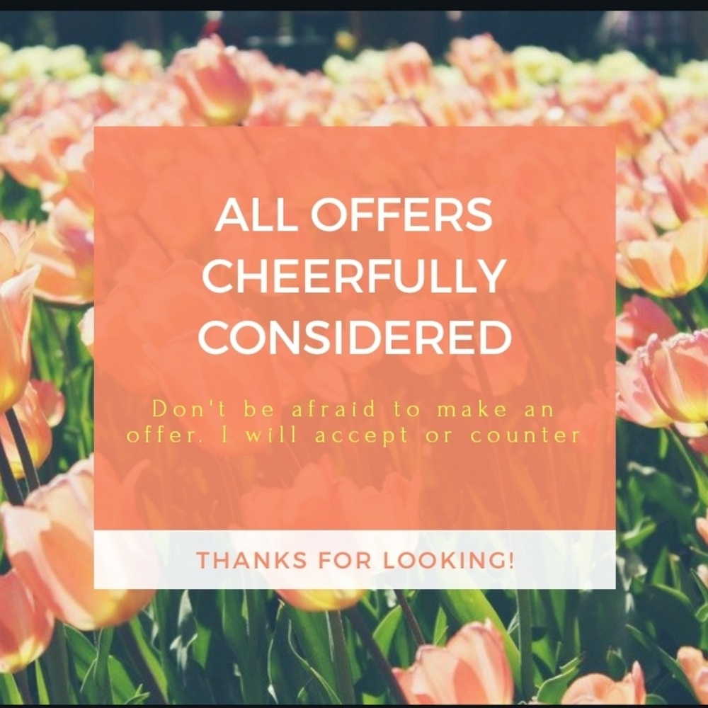 ❤ Make an offer/counter-offer 💚